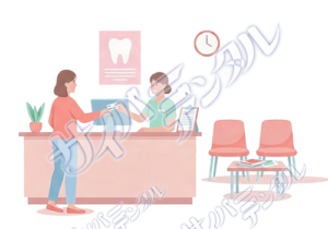 イラスト【受付】A